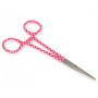 Straight hemostatic forceps - hearts pattern - 16 cm