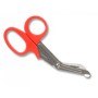 Utility bandage scissors - 16.5 cm - red - pack. 10 pcs.