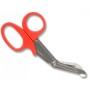 Utility bandage scissors - 19 cm - red - pack. 10 pcs.