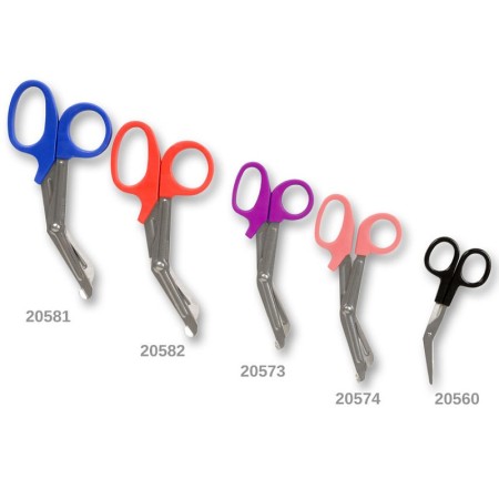 Utility bandage scissors - 19 cm - pink - pack 10 pcs.
