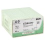 Ethicon ethilon monofilament hechtdraad - 4/0 naald 19 mm - pack 36 stuks.