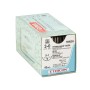 suture en soie ethicon perma-hand - aiguille 3/0 22 mm - pack. 12 pièces.