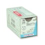 Sutura de seda permanente Ethicon - aguja 3/0 22 mm - pack 12 uds.