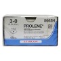 Suture monofilament ethicon prolène bleu - aiguille 3/0 19 mm fs-3 - pack. 36 pièces.