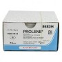 ethicon prolene blue monofilament suture - 4/0 needle 19 mm fs-2s - pack. 36 pcs.