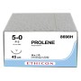 ethicon prolene blue monofilament suture - 5/0 needle 13 mm p-3 - pack. 36 pcs.