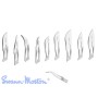 Swann-Morton scalpelmesjes met nr. 21 - Steriel - Pack 100 stuks