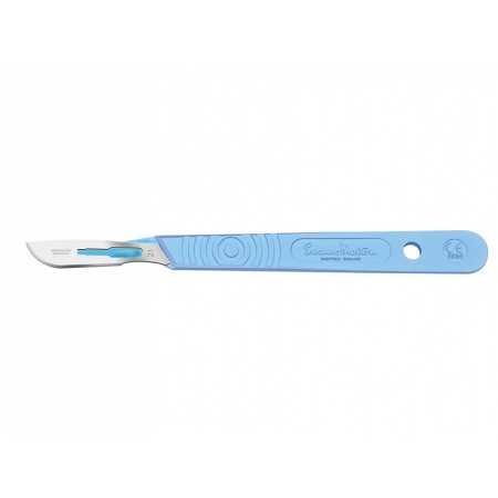 Swann-Morton scalpel with stainless steel blade n.21 - sterile - pack. 10 pcs.