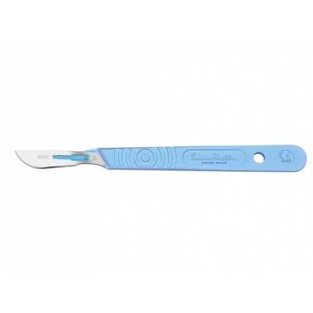 Swann-Morton scalpel with stainless steel blade n.22 - sterile - pack. 10 pcs.