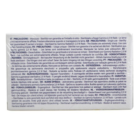 Gima drážkovací čepel - č. 4 - sterilní - balení 50 ks