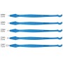 Gima dermatological curettes with 5 mm diameter scraper - pack of 10.