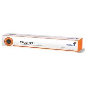 Steh není břišní svaly. Trusteel 1 gauge, 1/2 ohybu, jehla 40 mm - 45 cm - přírodní - balení 48 ks