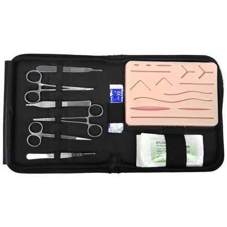 Suture Practice Kit (Pad + Tools + Sutures)