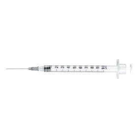 Ac seringă de insulină introdus 27g - 1 ml - ambalaj. 100 buc.