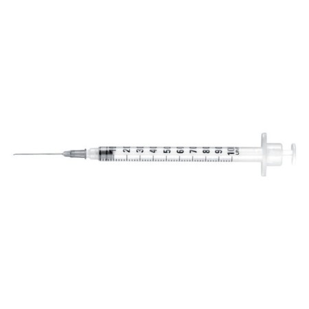 Strzykawka insulinowa z igłą 27g - 1ml - opakowanie 100 szt.