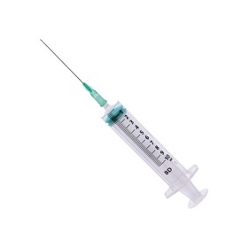 Emerald BD syringe with needle 21g - 10 ml central LC - pack 100 pcs.