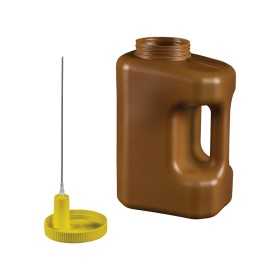 24-uurs urinecontainer - 3.000 ml jerrycan met afzuigsysteem - pack 30 stuks.