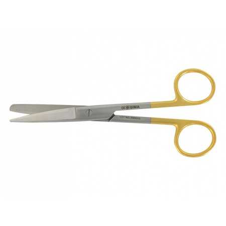 Nożyczki proste c.t. naprzemiennymi końcówkami - 14,5 cm