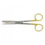 Straight scissors ct alternate tips - 14.5 cm