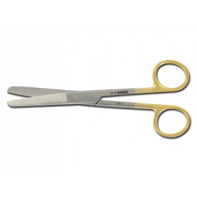 Straight scissors c.t. blunt tips - 14.5 cm