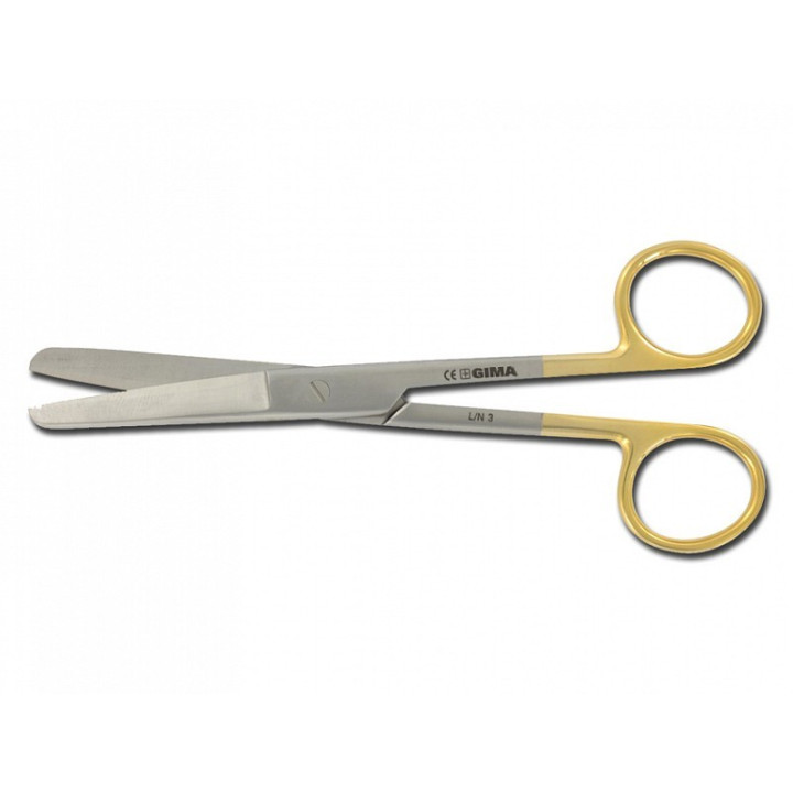 Rechte schaar met stompe punten - 14,5 cm