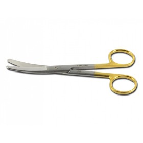 Curved Scissors c.t. Blunt Tips - 14.5 cm