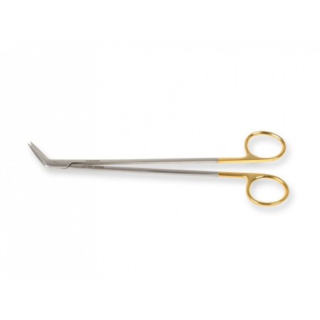 Ciseaux DeBakey Potts-Smith, bout courbé, 19 cm, angle 60°