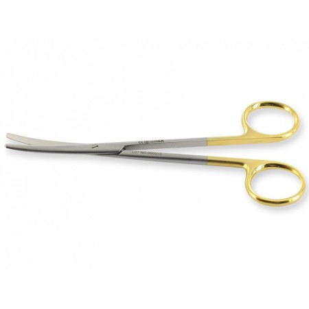 Curved Metzenbaum scissors, blunt/sharp - 20 cm