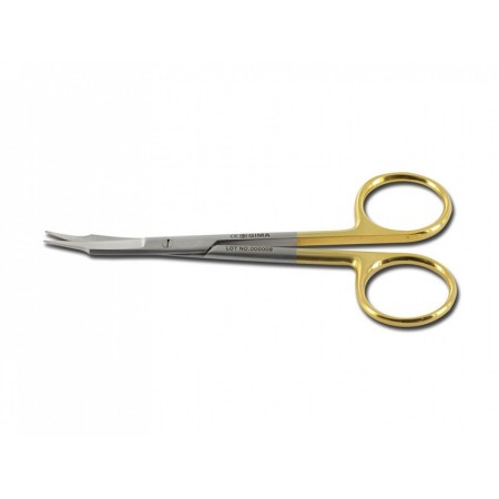 Tesoura curva Goldman Fox C.T. 13 cm