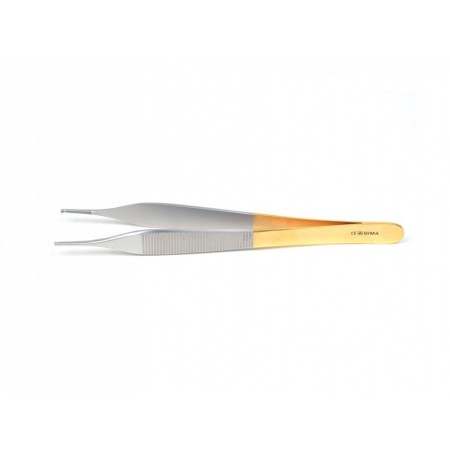Adson ct microtang - 12 cm - 1x2 tanden