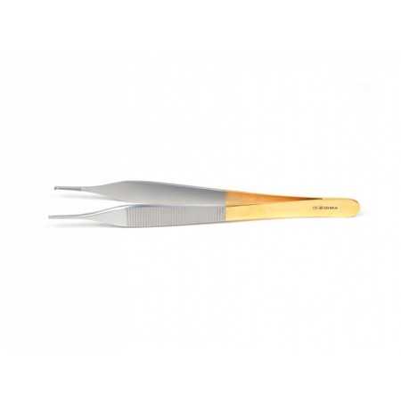 Pinza micro adson c.t. - 12 cm - 1x2 denti