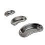 Stainless steel kidney tray - deep - 247x122x43 mm
