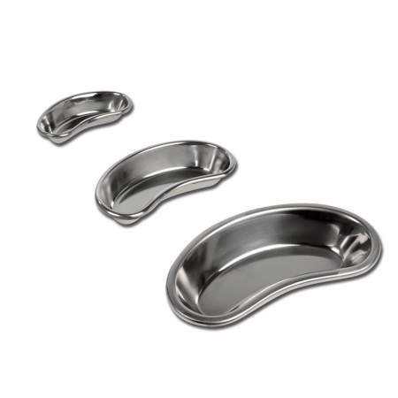 Nerezová ledvinová podložka - hluboká - 247x122x43 mm