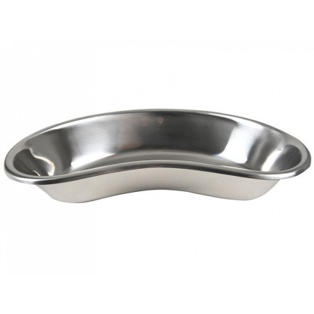 Stainless steel kidney dish - deep - 309x149x59 mm