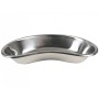 Stainless steel kidney-shaped basin - 309x149x59 mm deep