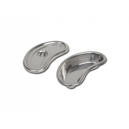 Roestvrijstalen nierbak met deksel - 200x95x35 mm