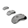 Tavă pentru rinichi din oțel inoxidabil cu capac - 200x95x35 mm