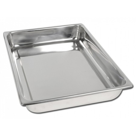 Roestvrijstalen bak 440x320x64 mm