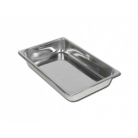 Vassoio acciaio inox 306x196x50 mm