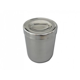 Stainless steel cotton holder diam.103x128 mm - 1 litre