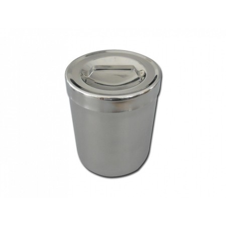 Vatbeholder i rustfrit stål, diam. 103x128 mm - 1 liter