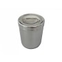 Porte-coton en inox diam.103x128 mm - 1 litre