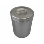 Rustfrit stål bomuldsholder med diameter 127x162 mm - 2 liter