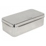 Stainless steel box 20x10x6 cm