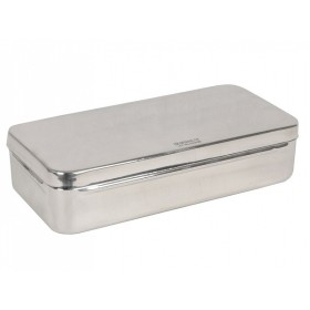 Scatola acciaio inox 25x12x6 cm