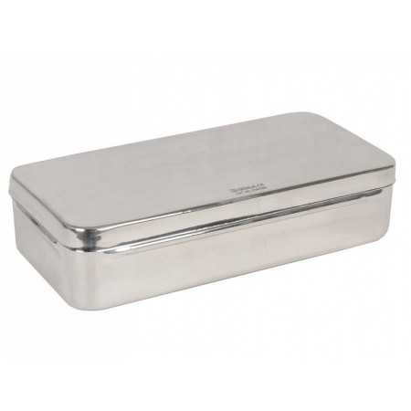 Scatola acciaio inox 25x12x6 cm