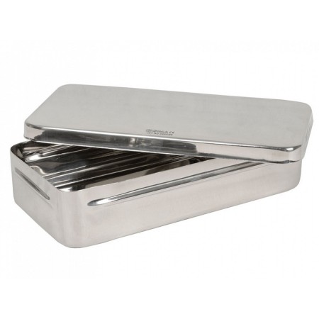 Stainless steel box 25x12x6 cm