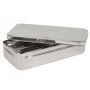 Scatola acciaio inox 25x12x6 cm