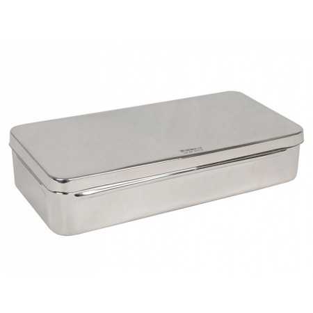 Scatola acciaio inox 30x15x6 cm