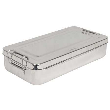 Cutie inox 30x15x6cm - cu manere